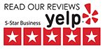 A yelp review for the best business