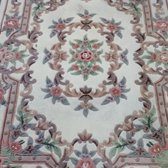 Soiled rug after the wash